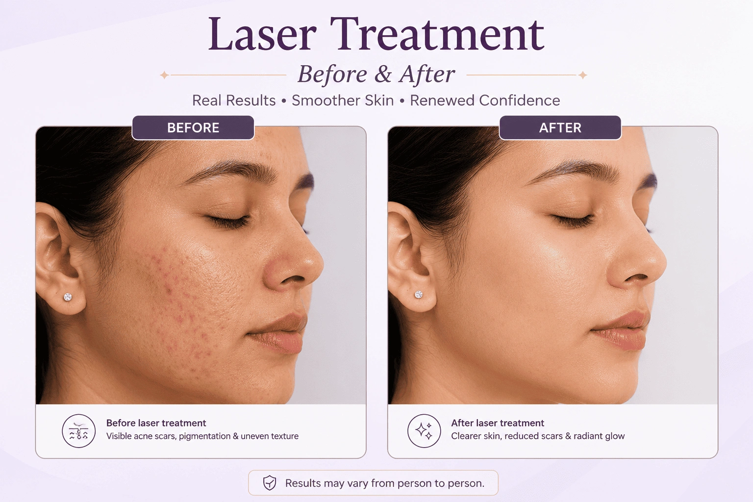 Laser Hair Reduction and Carbon Laser Facial at Auraa Aesthetic Clinic Ravet Pune